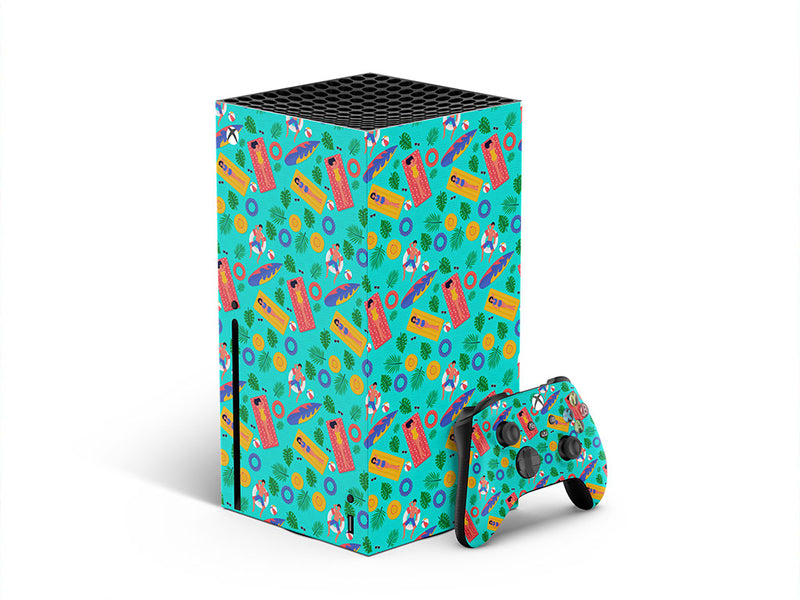 float on summertime XBOX DIY Decal