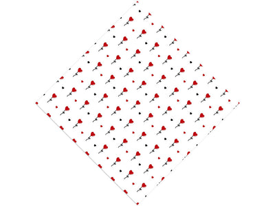 Floating Above Heart Vinyl Wrap Pattern