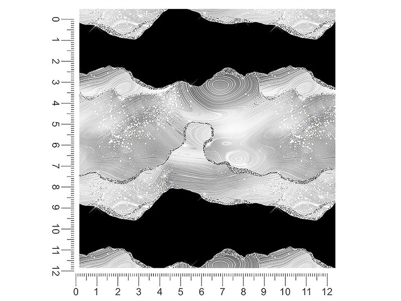 floating glacier gemstone films 1ft x 1ft Craft Sheets