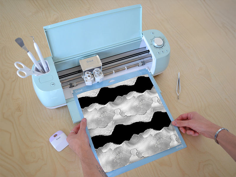 floating glacier gemstone films Cricut Compatible Vinyl