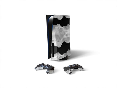 floating glacier gemstone films Sony PS5 DIY Skin