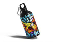 floating leaves stained glass Water Bottle DIY Stickers