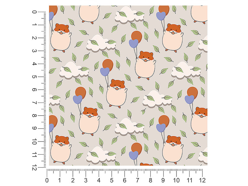 floating love animal 1ft x 1ft Craft Sheets