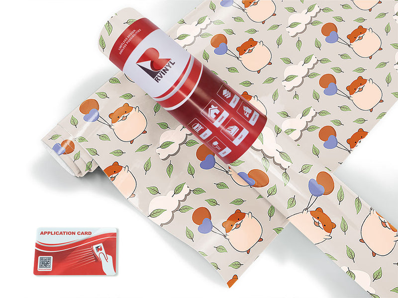 floating love animal Craft Vinyl Roll