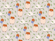 Floating Love Rodent Vinyl Wrap Pattern~Rwraps Series 914 Digitally Printed Vinyl Wrap~0