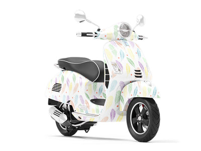 Flock Together Birds Vespa Scooter Wrap Film