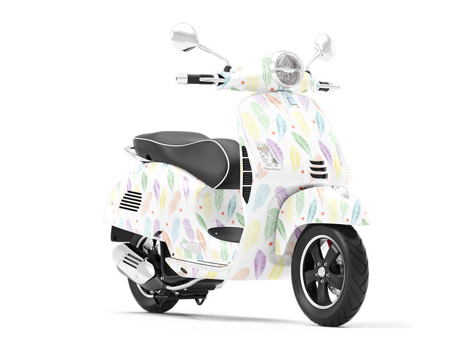 Flock Together Birds Vespa Scooter Wrap Film