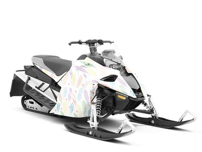 Flock Together Birds Custom Wrapped Snowmobile