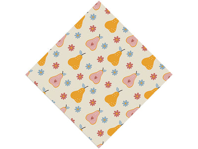 Floral Ambrosia Fruit Vinyl Wrap Pattern