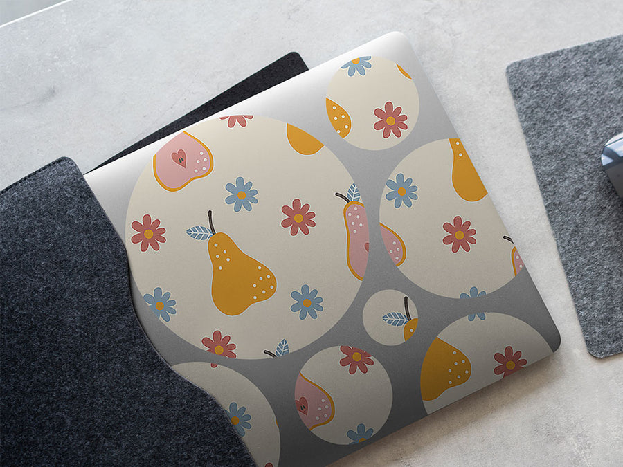 floral ambrosia fruit DIY Laptop Stickers