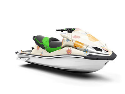 Floral Ambrosia Fruit Jet Ski Vinyl Customized Wrap