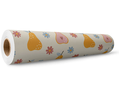 Floral Ambrosia Fruit Wrap Film Wholesale Roll~Rwraps Series 914 Digitally Printed Vinyl Roll~5