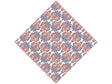 Floral Centerpiece Art Deco Vinyl Wrap Pattern