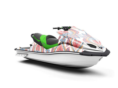 Floral Centerpiece Art Deco Jet Ski Vinyl Customized Wrap
