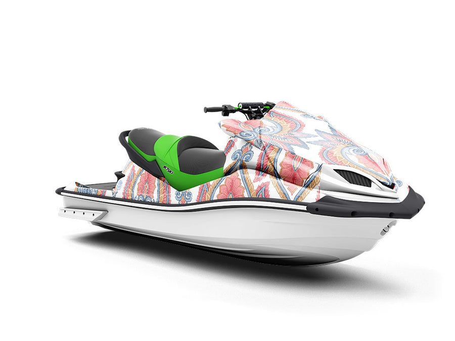 Floral Centerpiece Art Deco Jet Ski Vinyl Customized Wrap