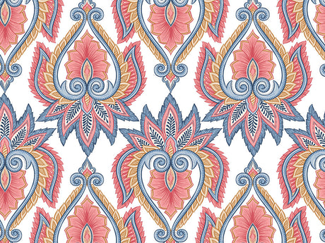 Floral Centerpiece Art Deco Vinyl Wrap Pattern~Rwraps Series 914 Digitally Printed Vinyl Wrap~0