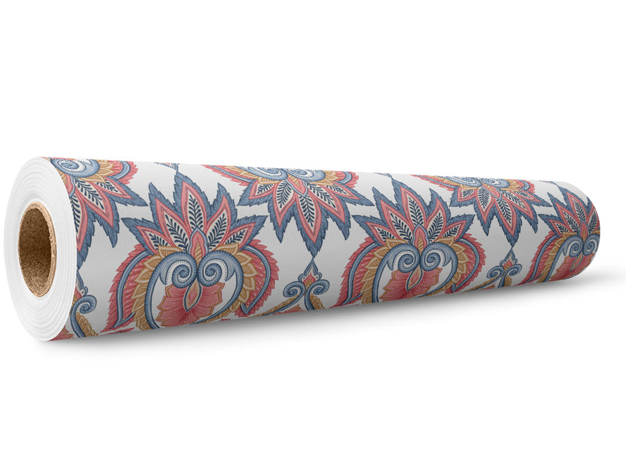 Floral Centerpiece Art Deco Wrap Film Wholesale Roll~Rwraps Series 914 Digitally Printed Vinyl Roll~5