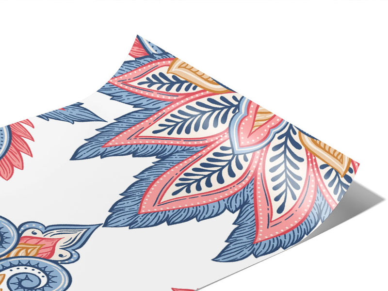 Floral Centerpiece Art Deco Vinyl Wraps~Rwraps Series 914 Digitally Printed Vinyl Wrap~0