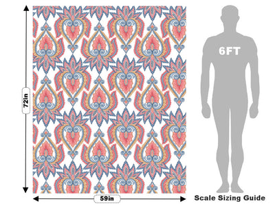 Floral Centerpiece Art Deco Vehicle Wrap Scale~Rwraps Series 914 Floral Centerpiece Art Deco Measurements~1