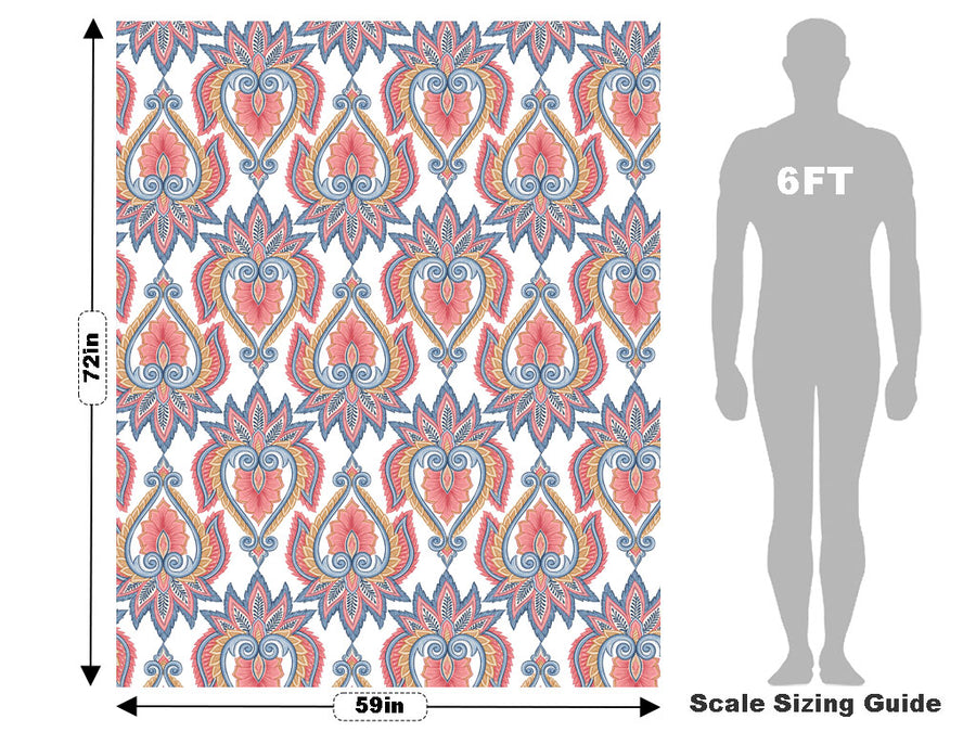 Floral Centerpiece Art Deco Vehicle Wrap Scale~Rwraps Series 914 Floral Centerpiece Art Deco Measurements~1