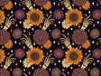 Floral Fingers Halloween Vinyl Wrap Pattern~Rwraps Series 914 Digitally Printed Vinyl Wrap~0