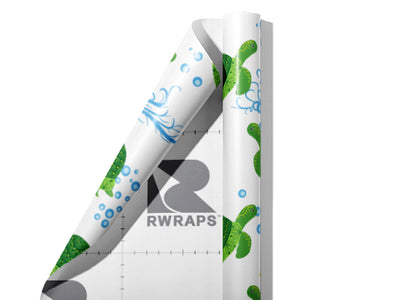 Floral Shells Marine Life Wrap Film Sheets~Rwraps Series 914 Floral Shells Marine Life Scrolled Sheet~3