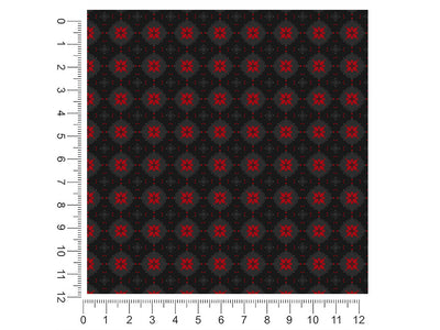 floral temptation gothic 1ft x 1ft Craft Sheets