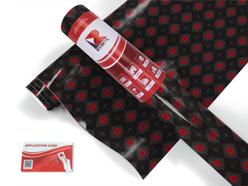 floral temptation gothic Craft Vinyl Roll
