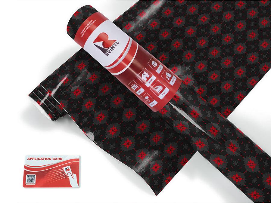 floral temptation gothic Craft Vinyl Roll