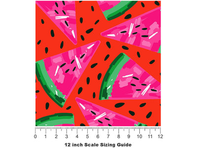 Florida Giant Fruit Vinyl Film Pattern Size 12 inch Scale~Rwraps Florida Giant Fruit Sizing Chart~2