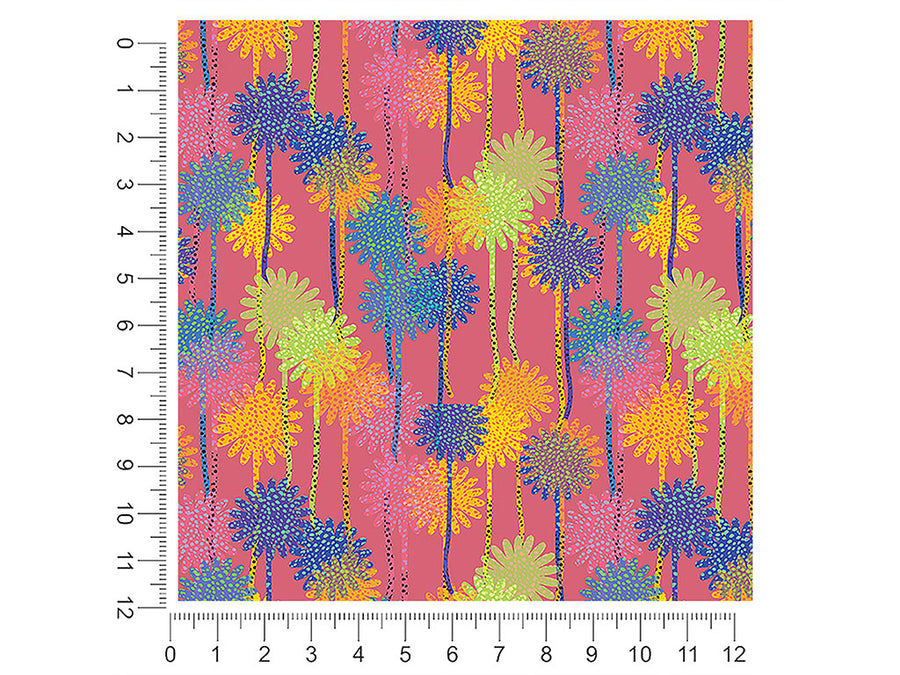 florida heat polka dot 1ft x 1ft Craft Sheets
