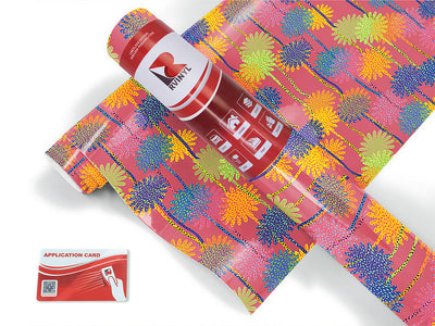 florida heat polka dot Craft Vinyl Roll
