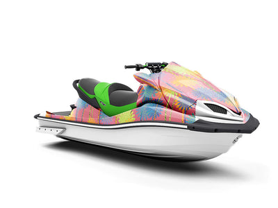 Florida Heat Polka Dot Jet Ski Vinyl Customized Wrap