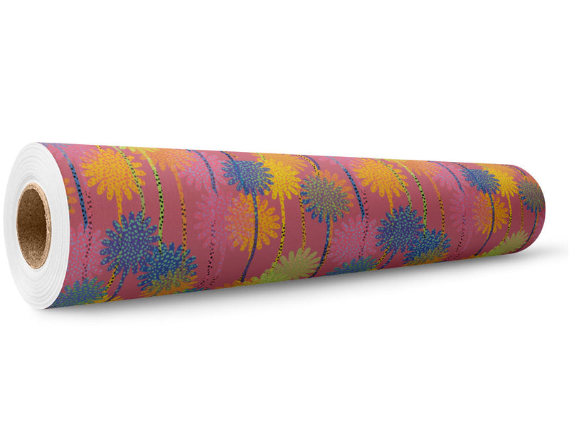 Florida Heat Polka Dot Wrap Film Wholesale Roll~Rwraps Series 914 Digitally Printed Vinyl Roll~5