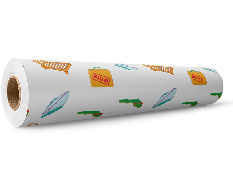 Florida Vacation Americana Wrap Film Wholesale Roll~Rwraps Series 914 Digitally Printed Vinyl Roll~5