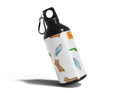florida vacation  Water Bottle DIY Stickers