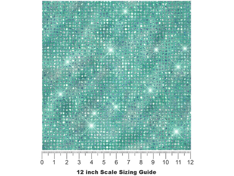 Flotsam and Jetsam Gemstone Vinyl Film Pattern Size 12 inch Scale~Rwraps Flotsam and Jetsam Gemstone Sizing Chart~2