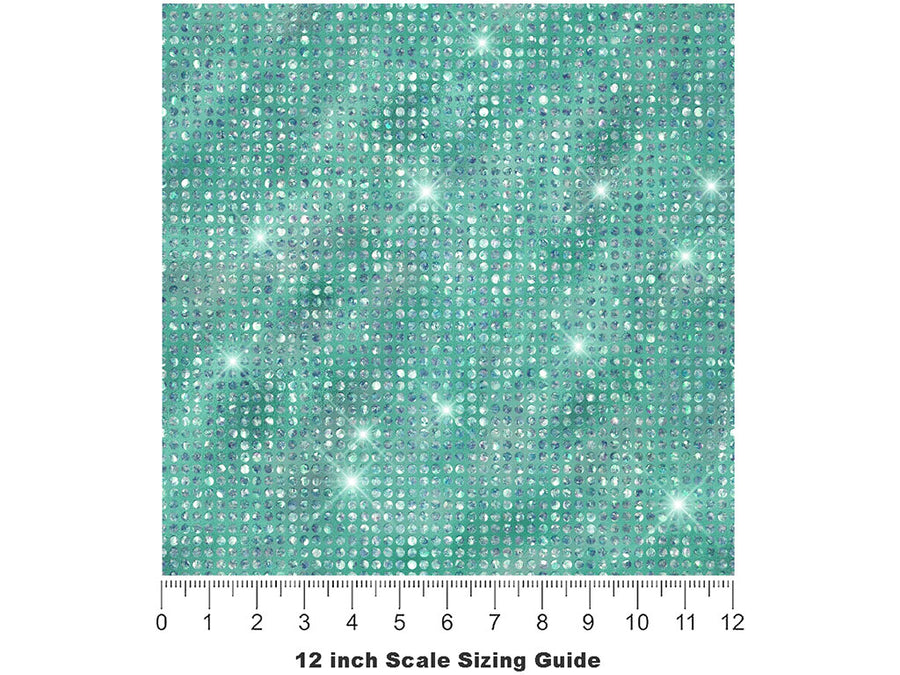 Flotsam and Jetsam Gemstone Vinyl Film Pattern Size 12 inch Scale~Rwraps Flotsam and Jetsam Gemstone Sizing Chart~2