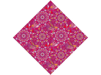 Flower Ball Floral Vinyl Wrap Pattern