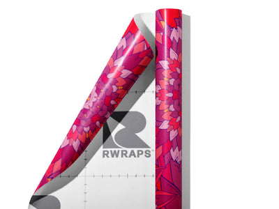 Flower Ball Floral Wrap Film Sheets~Rwraps Series 914 Flower Ball Floral Scrolled Sheet~3