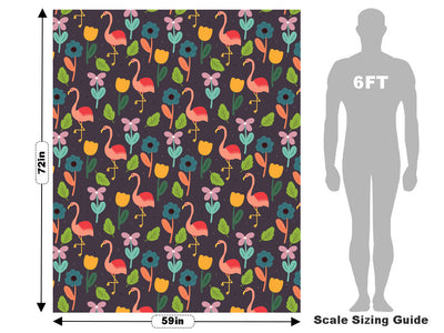 Flower Fun Birds Vehicle Wrap Scale~Rwraps Series 914 Flower Fun Birds Measurements~1