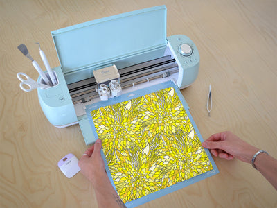flower talk floral Cricut Compatible Vinyl