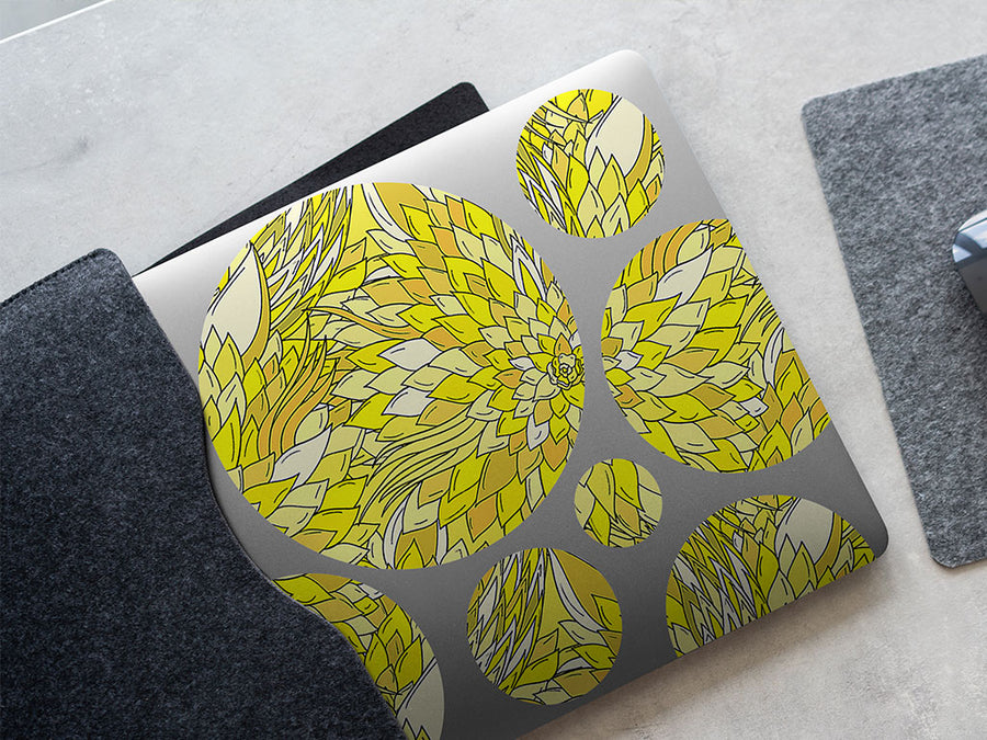 flower talk floral DIY Laptop Stickers