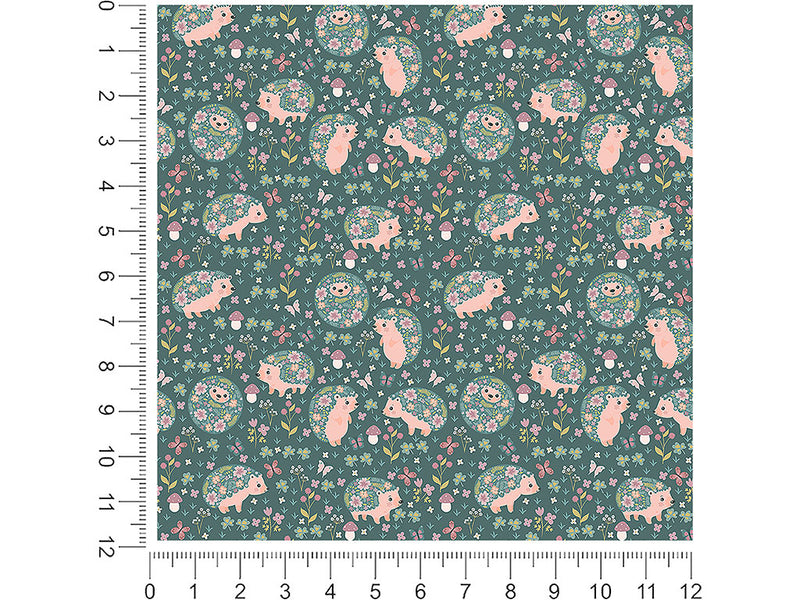 flowery friends animal 1ft x 1ft Craft Sheets