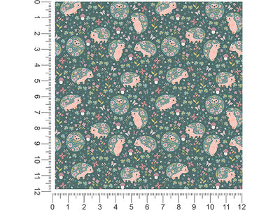 flowery friends animal 1ft x 1ft Craft Sheets
