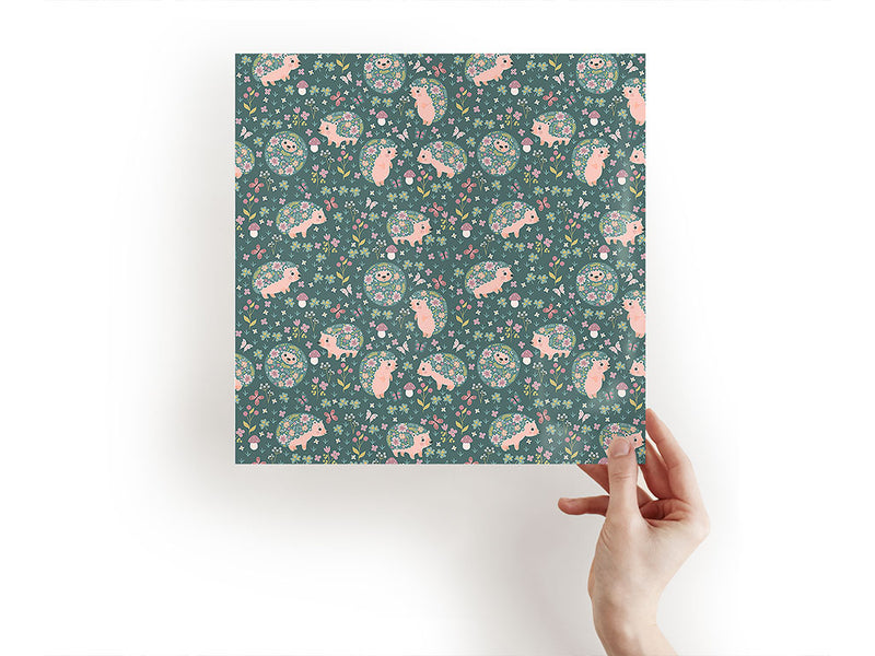 flowery friends animal Craft Sheets