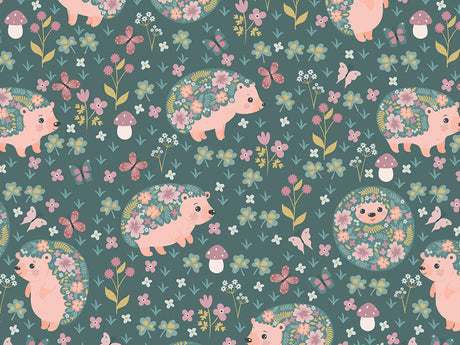 Flowery Friends Animal Vinyl Wrap Pattern~Rwraps Series 914 Digitally Printed Vinyl Wrap~0