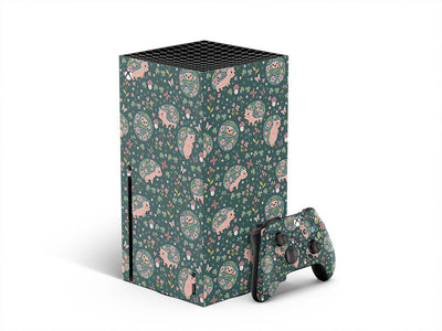flowery friends animal XBOX DIY Decal