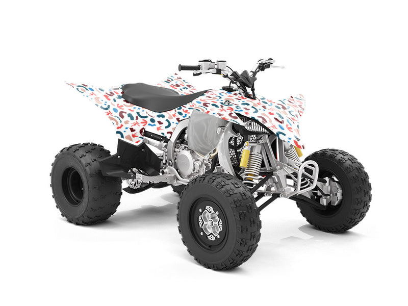 Flowing Blouse Abstract ATV Wrapping Vinyl