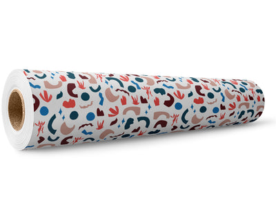 Flowing Blouse Abstract Wrap Film Wholesale Roll~Rwraps Series 914 Digitally Printed Vinyl Roll~5